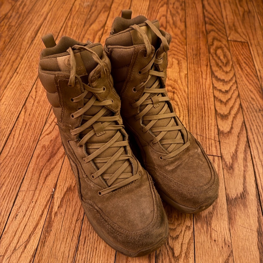 Volcom Stone Force Combat Boots Coyote Brown
